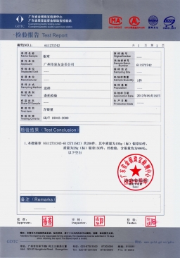 廣東省某政府單位紀(jì)念銀幣檢測報(bào)告
