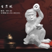 純銀生肖猴擺件、十二生肖猴純銀擺件生產(chǎn)加工