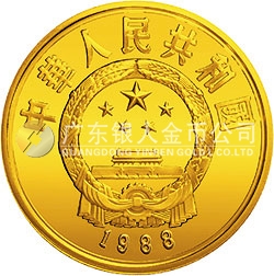 珍稀動(dòng)物金銀紀(jì)念幣（第1組）圓形金質(zhì)紀(jì)念幣
