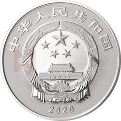 世界遺產(chǎn)（良渚古城遺址）金銀紀(jì)念幣30克圓形銀質(zhì)紀(jì)念幣