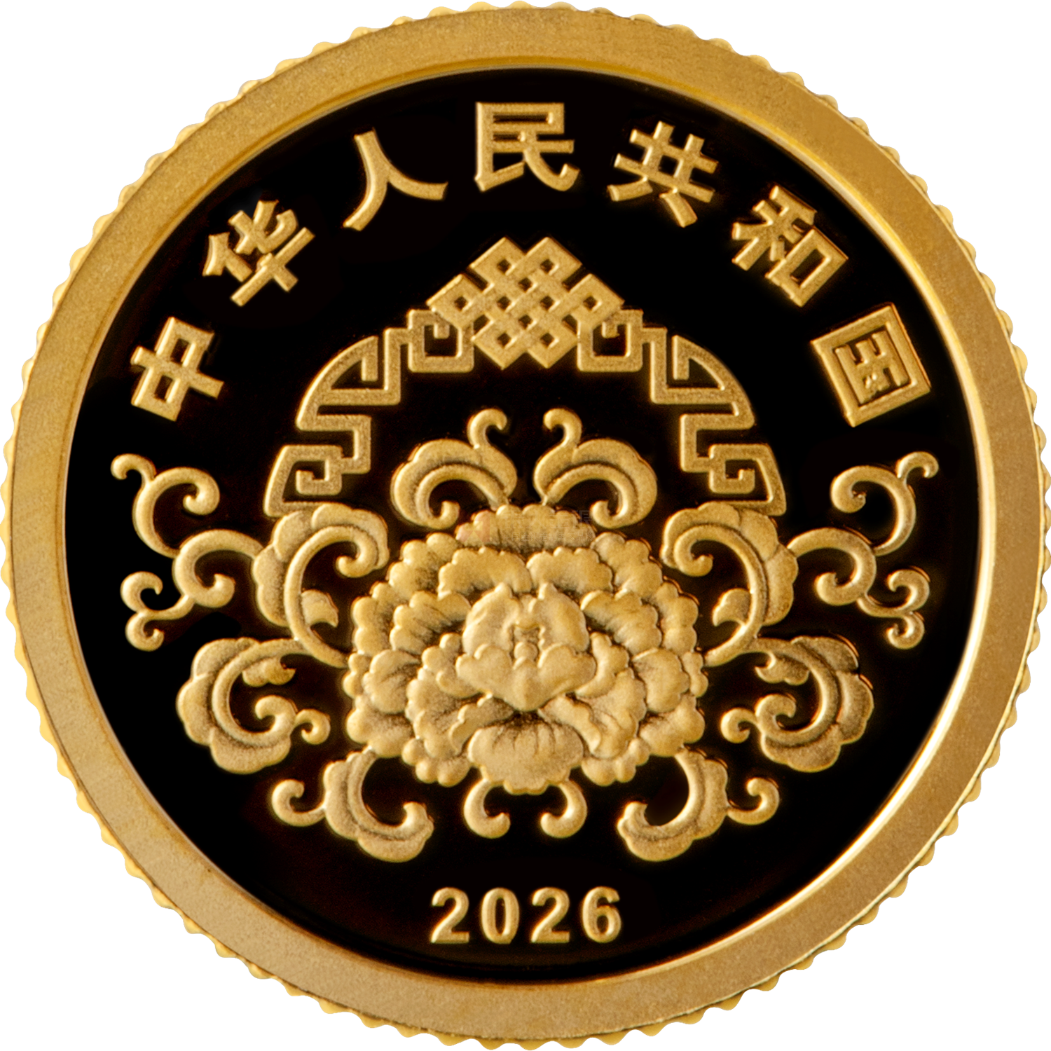 2026年賀歲1克金質(zhì)紀念幣